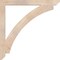Ekena Millwork Thorton Slat Smooth Bracket, Douglas Fir, 3 1/2"W x 42"D x 42"H BKT04X42X42THR06SDF - alternate 2
